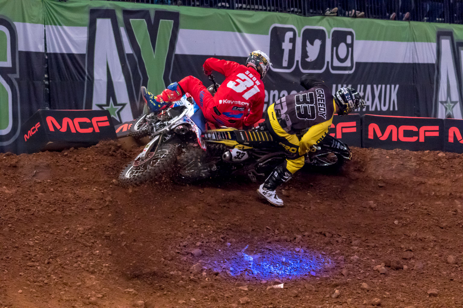 Thrills and spills are a guarantee